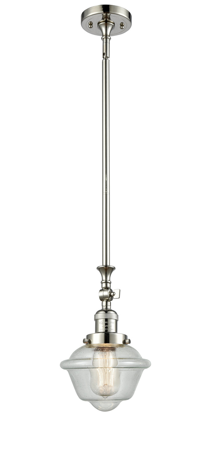 Innovations - 206-PN-G534 - One Light Mini Pendant - Franklin Restoration - Polished Nickel