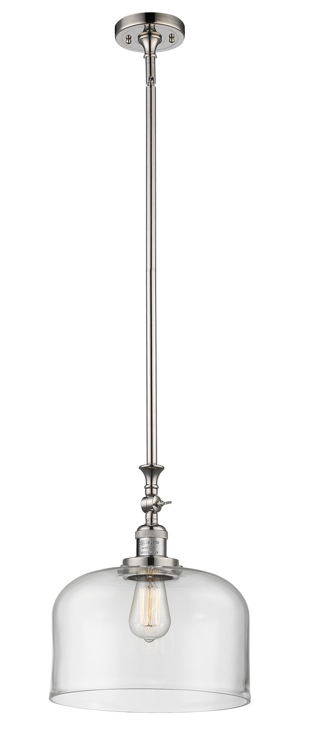 Innovations - 206-PN-G72-L - One Light Mini Pendant - Franklin Restoration - Polished Nickel