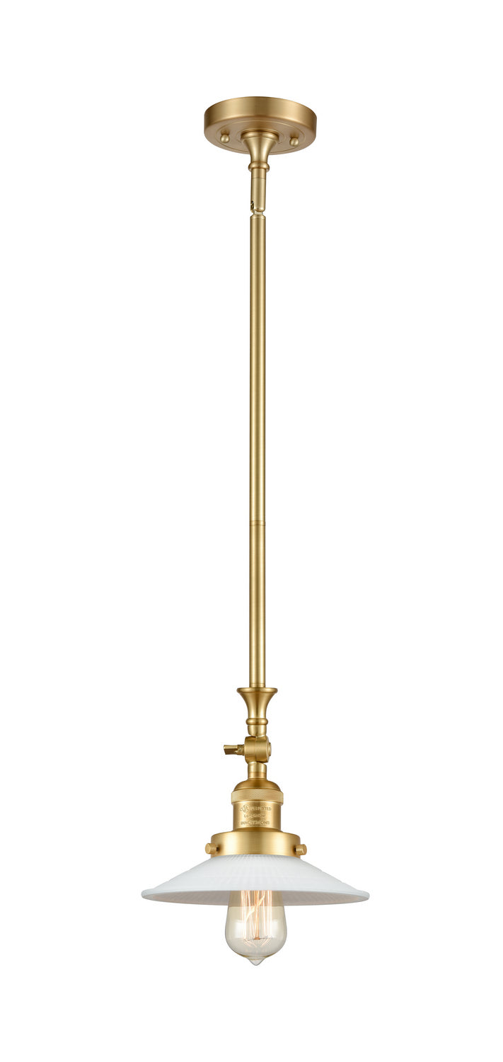 Innovations - 206-SG-G1 - One Light Mini Pendant - Franklin Restoration - Satin Gold
