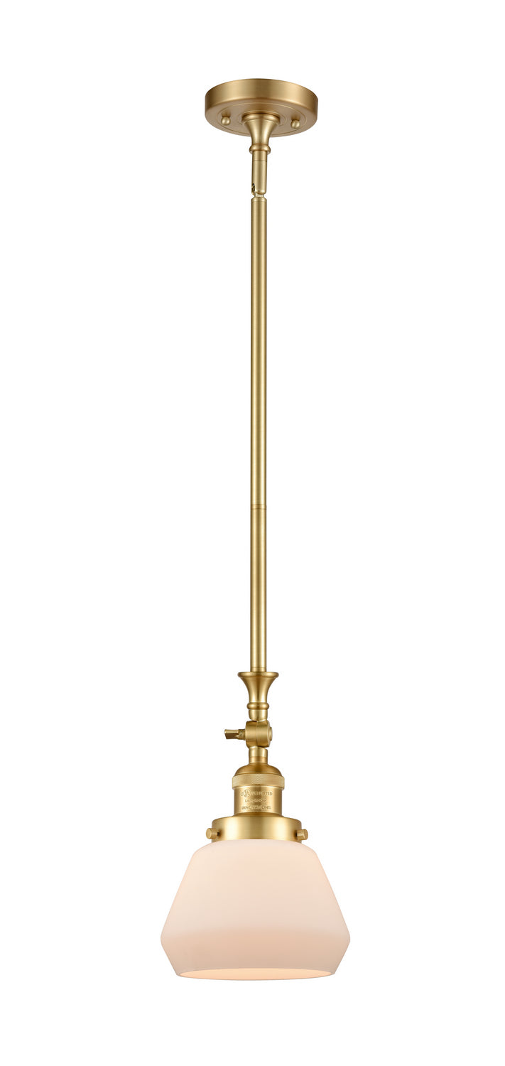 Innovations - 206-SG-G171 - One Light Mini Pendant - Franklin Restoration - Satin Gold