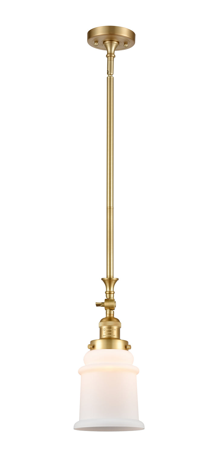 Innovations - 206-SG-G181 - One Light Mini Pendant - Franklin Restoration - Satin Gold