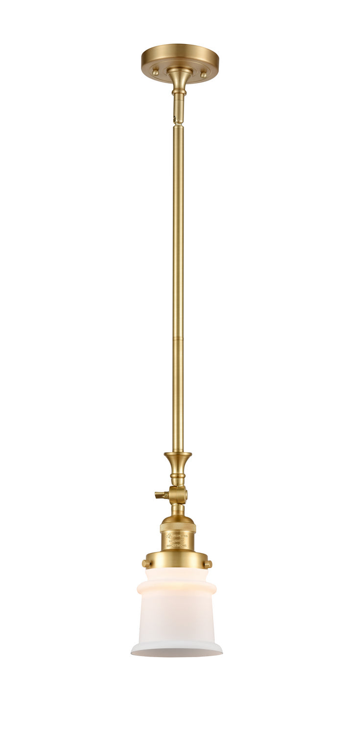 Innovations - 206-SG-G181S - One Light Mini Pendant - Franklin Restoration - Satin Gold