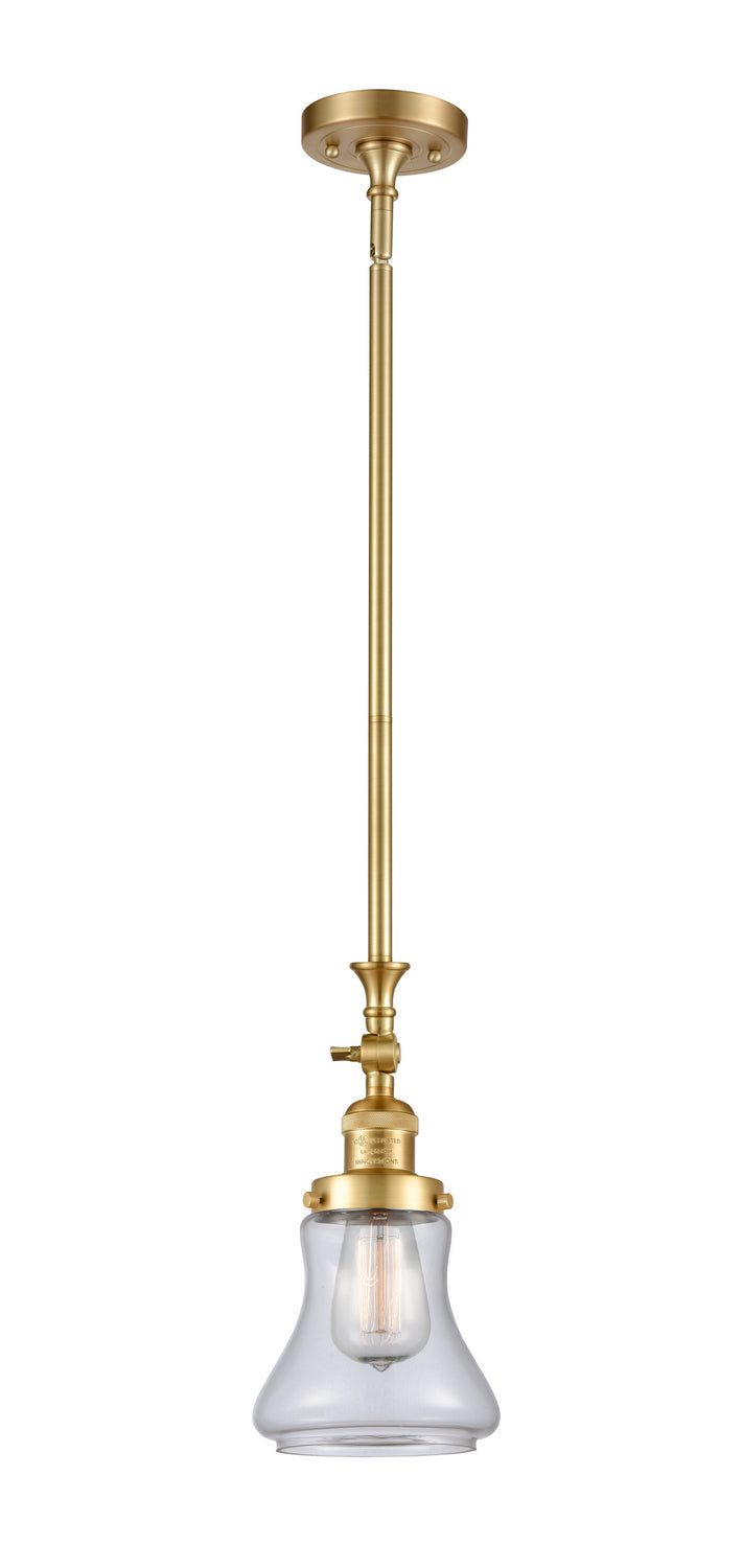 Innovations - 206-SG-G192 - One Light Mini Pendant - Franklin Restoration - Satin Gold