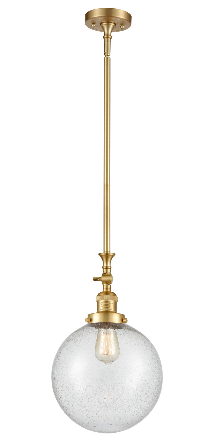 Innovations - 206-SG-G204-10 - One Light Mini Pendant - Franklin Restoration - Satin Gold