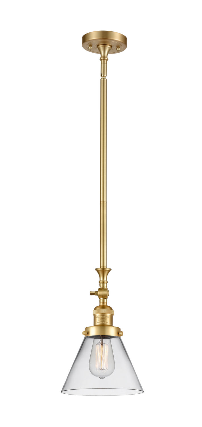 Innovations - 206-SG-G42 - One Light Mini Pendant - Franklin Restoration - Satin Gold