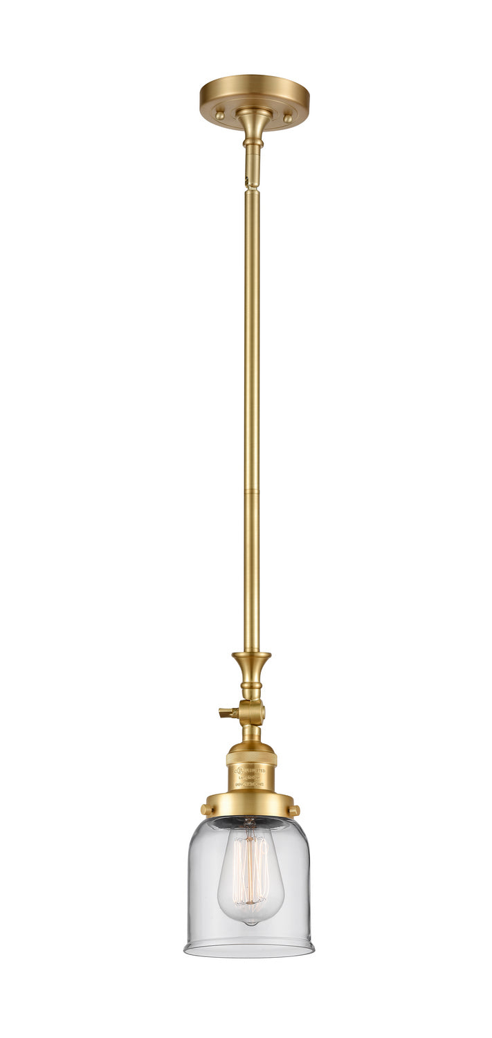 Innovations - 206-SG-G52 - One Light Mini Pendant - Franklin Restoration - Satin Gold