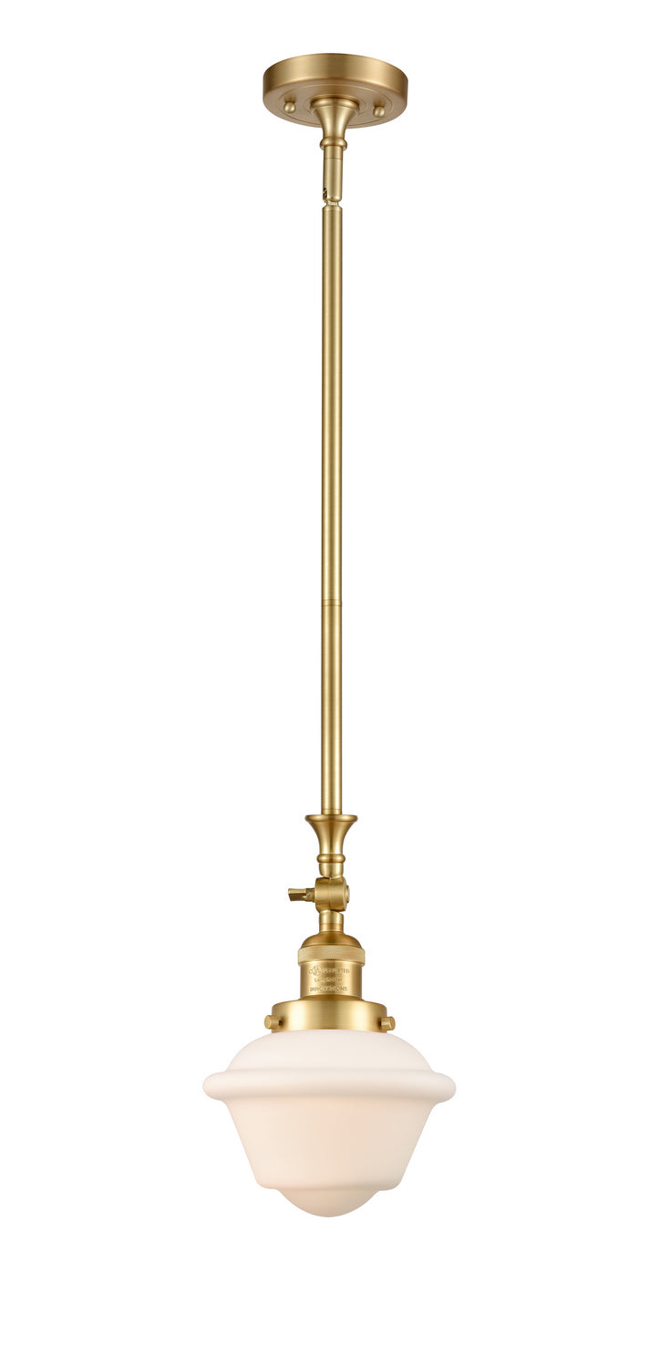 Innovations - 206-SG-G531 - One Light Mini Pendant - Franklin Restoration - Satin Gold