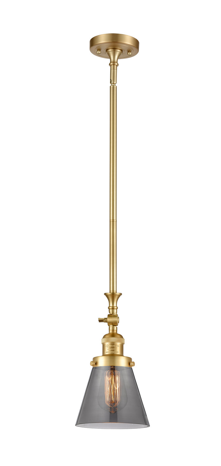 Innovations - 206-SG-G63 - One Light Mini Pendant - Franklin Restoration - Satin Gold