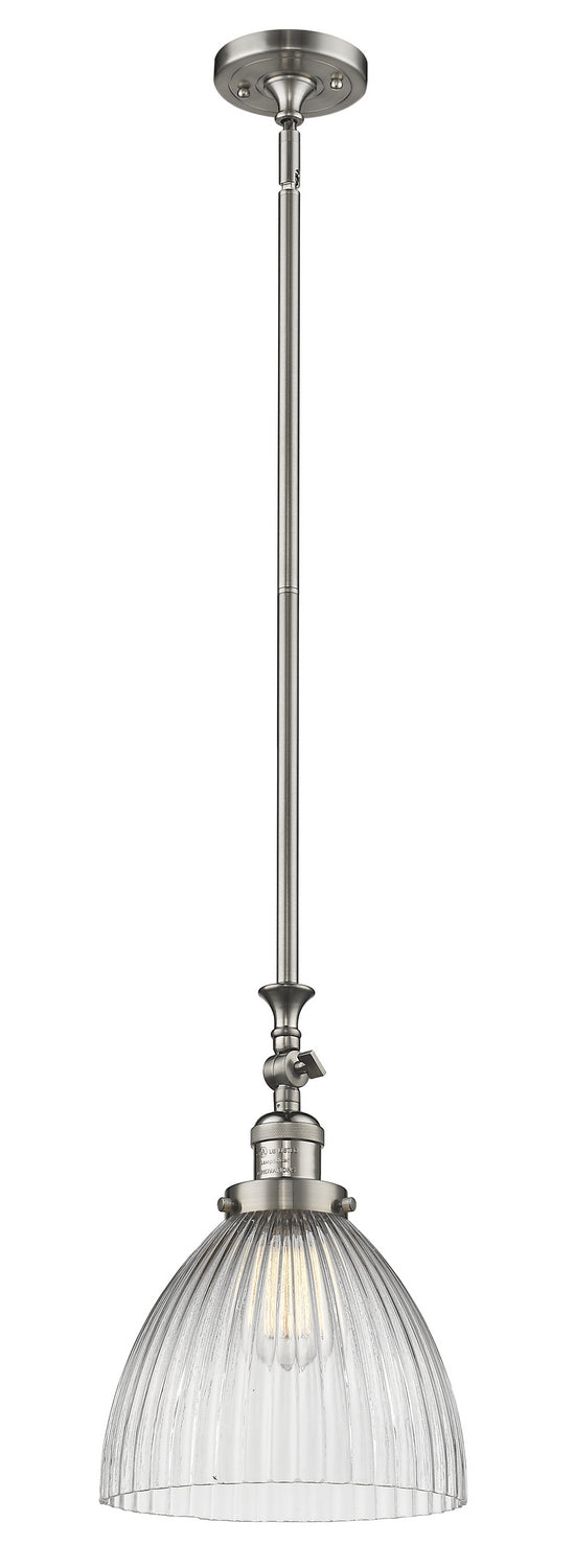Innovations - 206-SN-G222 - One Light Mini Pendant - Franklin Restoration - Brushed Satin Nickel