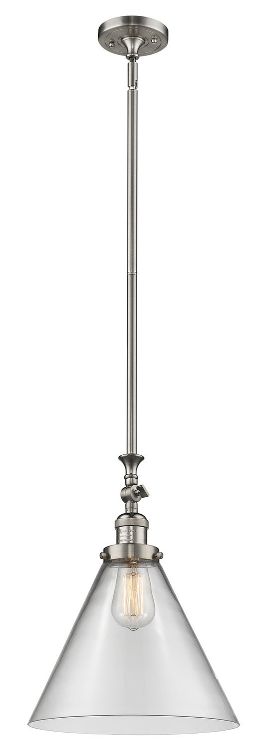 Innovations - 206-SN-G42-L - One Light Mini Pendant - Franklin Restoration - Brushed Satin Nickel