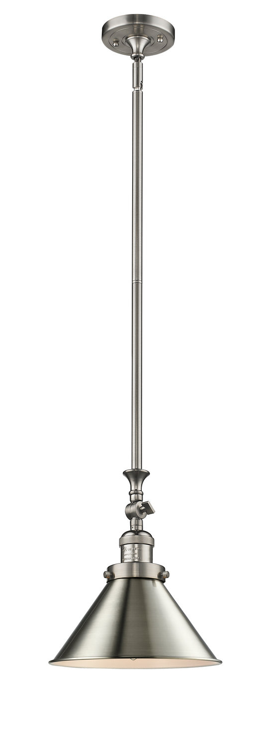 Innovations - 206-SN-M10-SN - One Light Mini Pendant - Franklin Restoration - Brushed Satin Nickel
