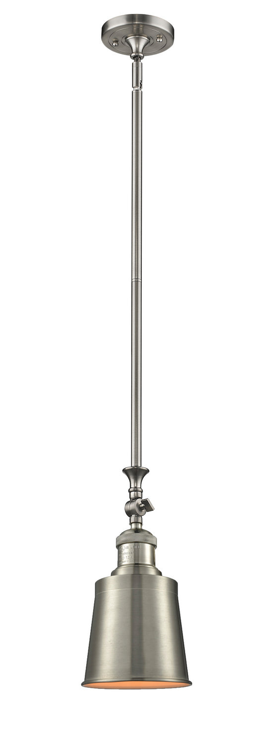Innovations - 206-SN-M9-SN - One Light Mini Pendant - Franklin Restoration - Brushed Satin Nickel