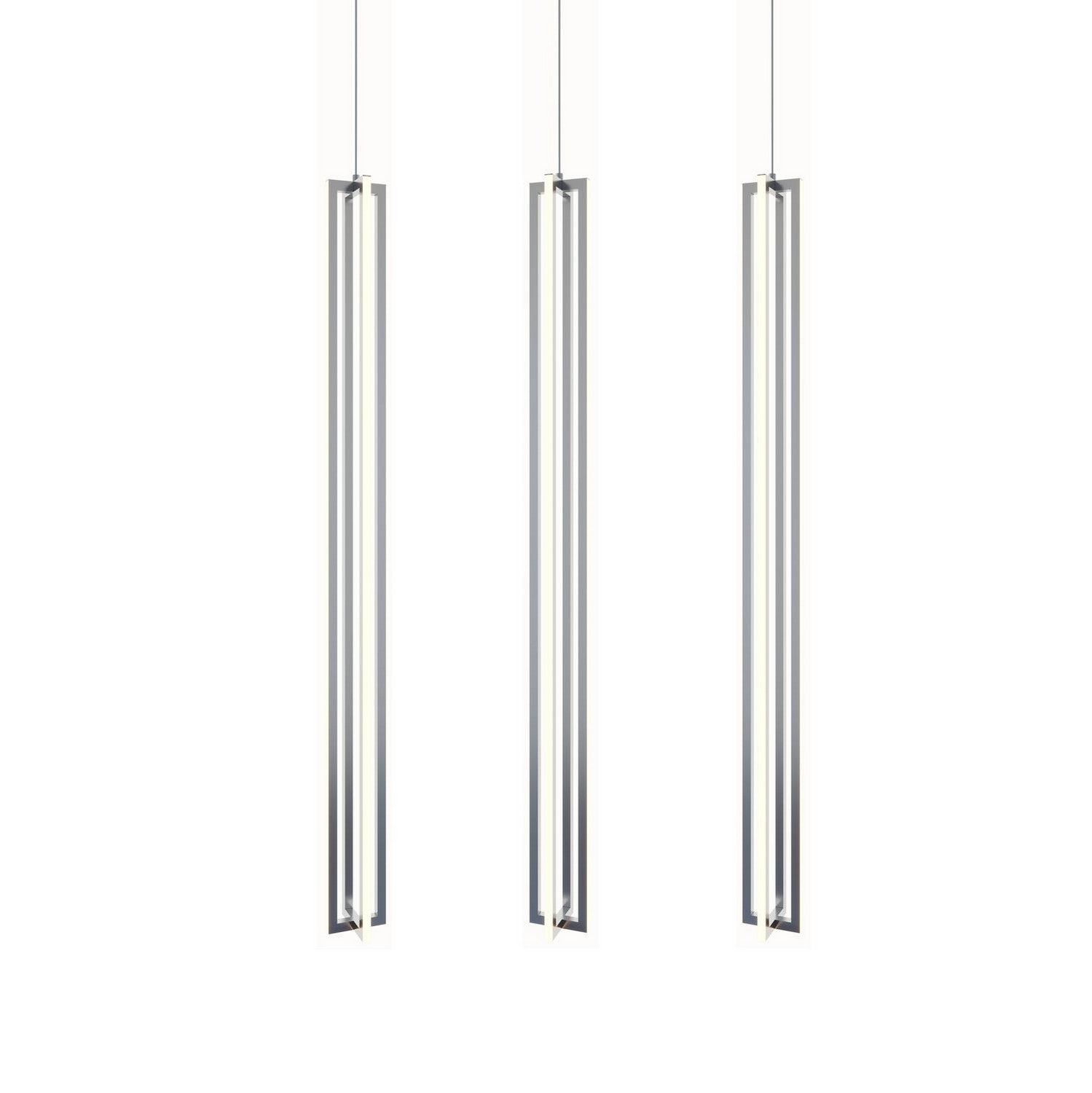 AFX Lighting - CSSP48L30D1SNLNR3 - LED Linear Pendant - Cass - Satin Nickel