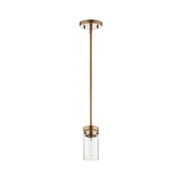 Nuvo Lighting - 60-7529 - One Light Mini Pendant - Intersection - Burnished Brass