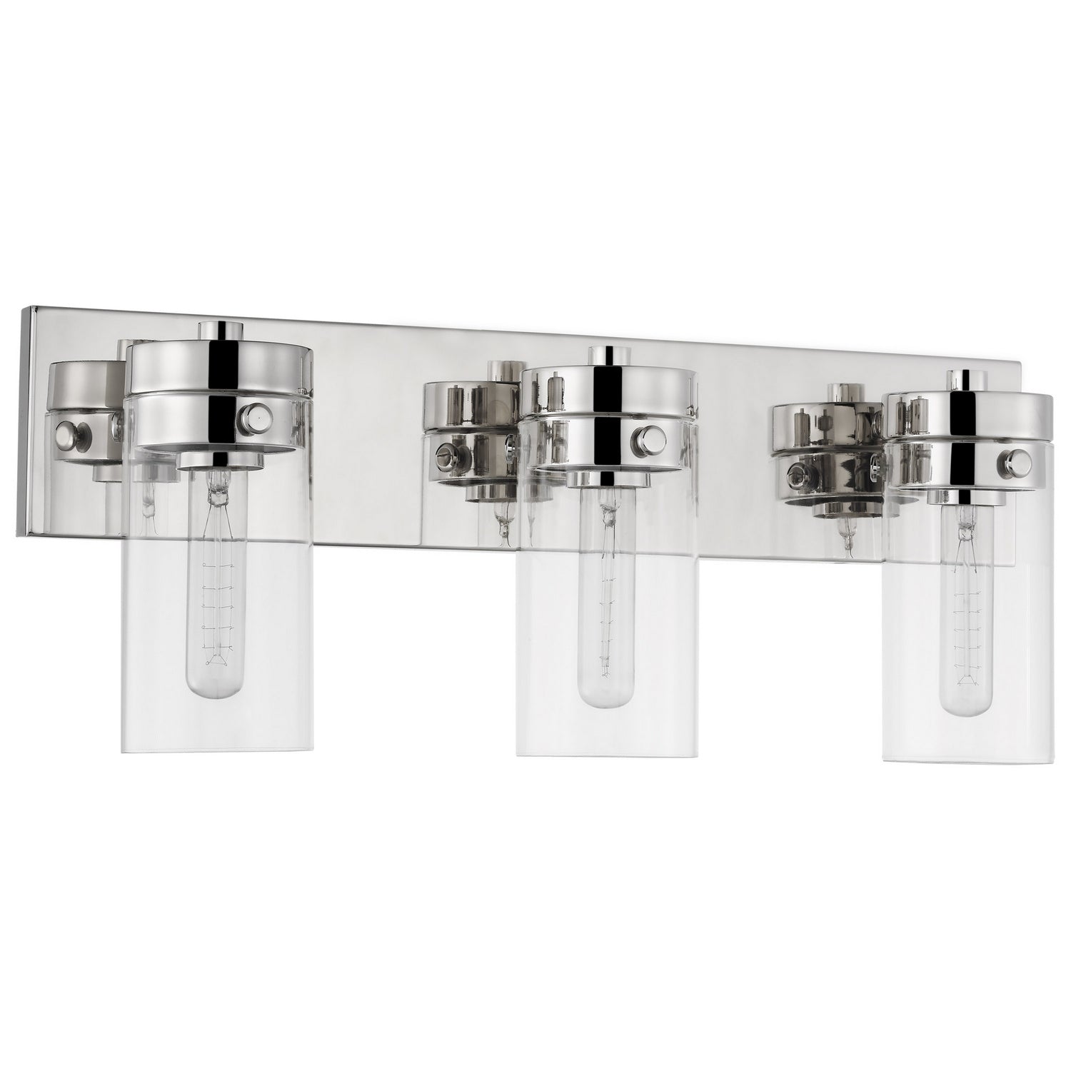 Nuvo Lighting - 60-7633 - Three Light Vanity - Intersection - Polished Nickel