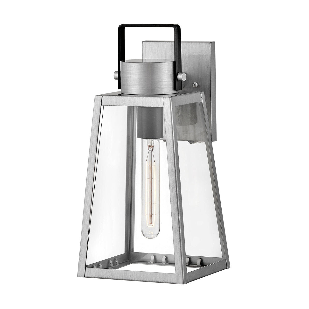 Lark - 82000AL - LED Wall Lantern - Hugh - Antique Brushed Aluminum