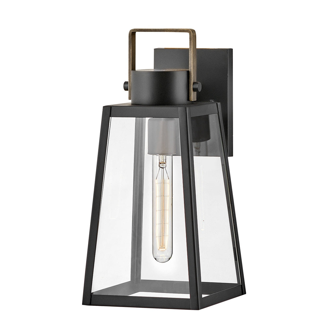 Lark - 82000BK - LED Wall Lantern - Hugh - Black