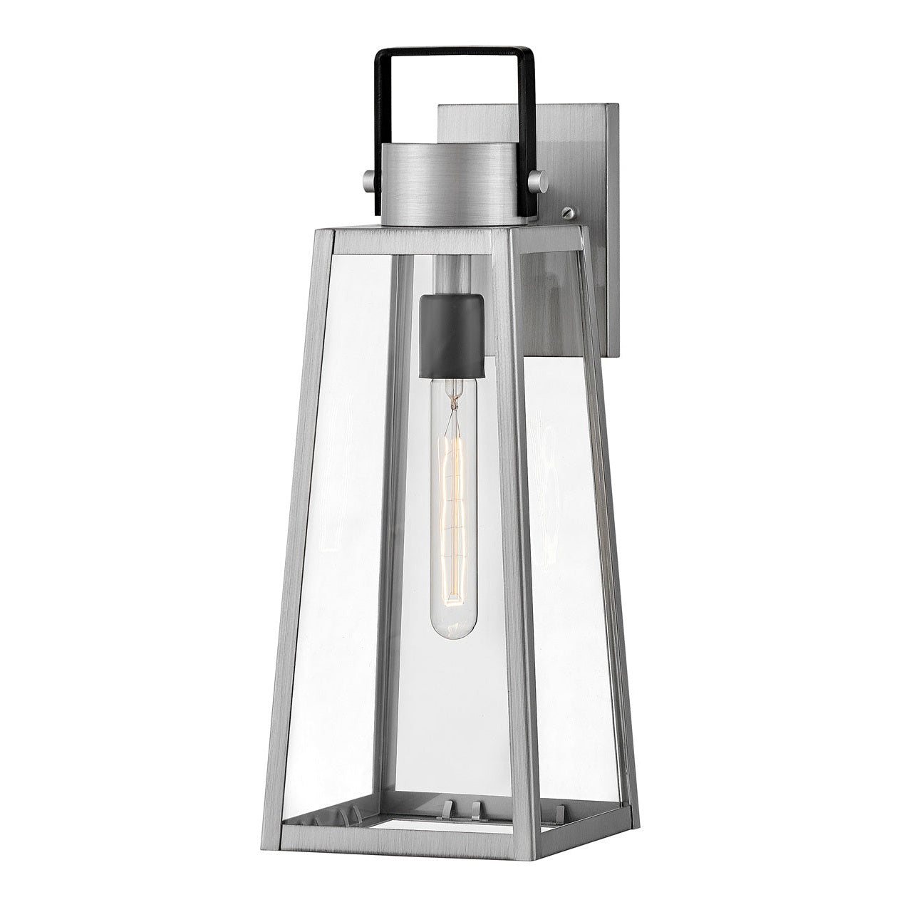 Lark - 82004AL - LED Wall Lantern - Hugh - Antique Brushed Aluminum