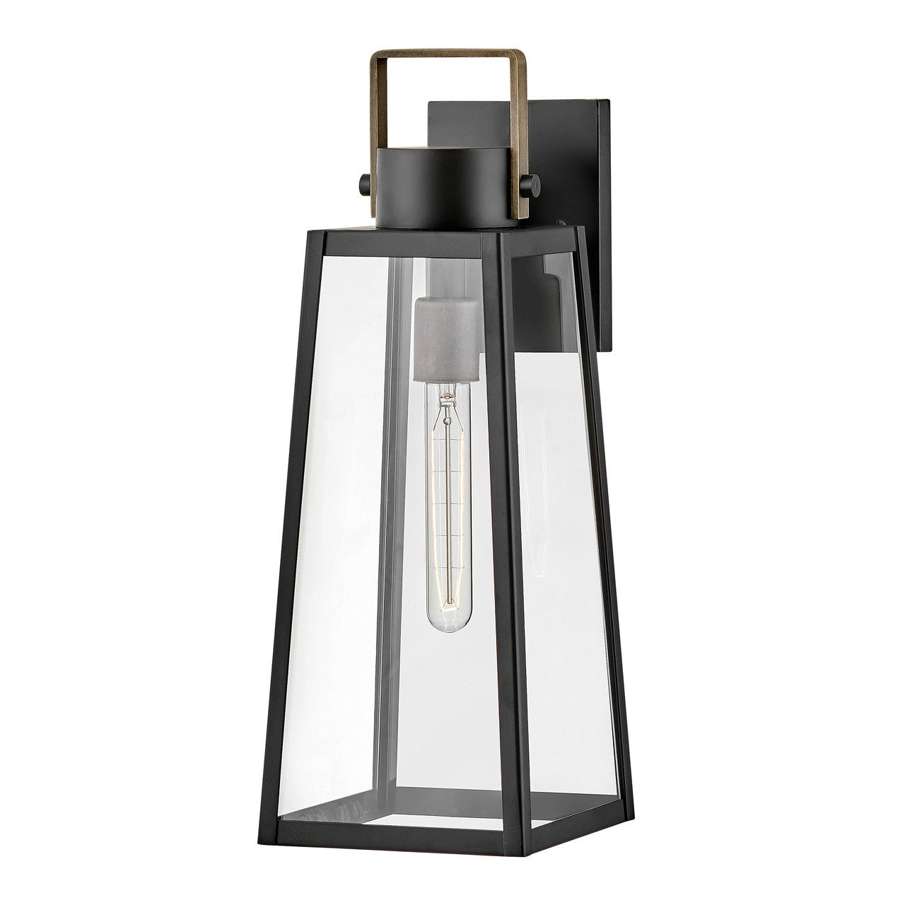 Lark - 82004BK - LED Wall Lantern - Hugh - Black