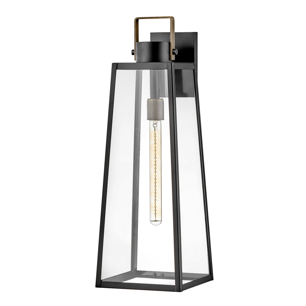 Lark - 82005BK - LED Wall Lantern - Hugh - Black