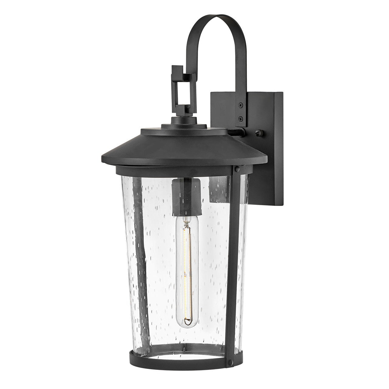 Lark - 82024BK - LED Wall Lantern - Banks - Black