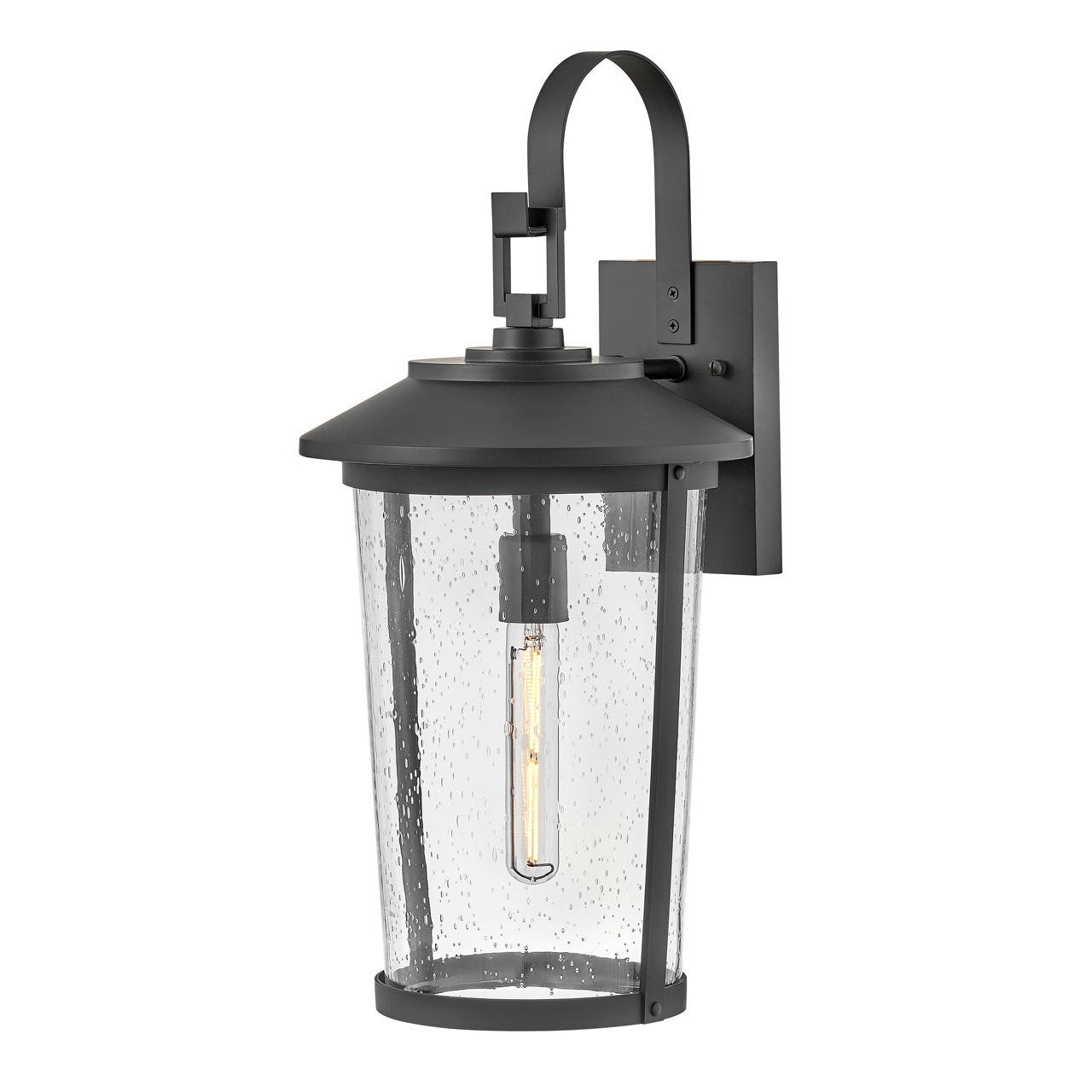 Lark - 82025BK - LED Wall Lantern - Banks - Black
