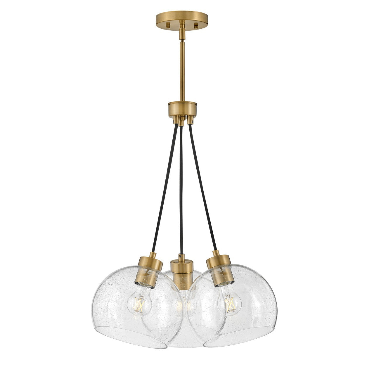 Lark - 83013LCB - LED Pendant - Rumi - Lacquered Brass