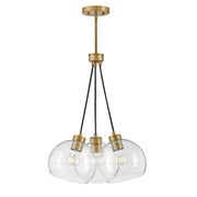 Lark - 83013LCB - LED Pendant - Rumi - Lacquered Brass