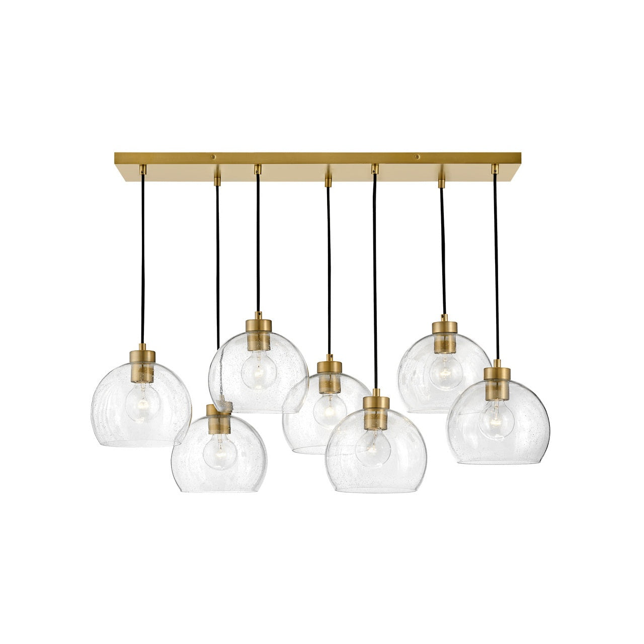 Lark - 83016LCB - LED Linear Chandelier - Rumi - Lacquered Brass