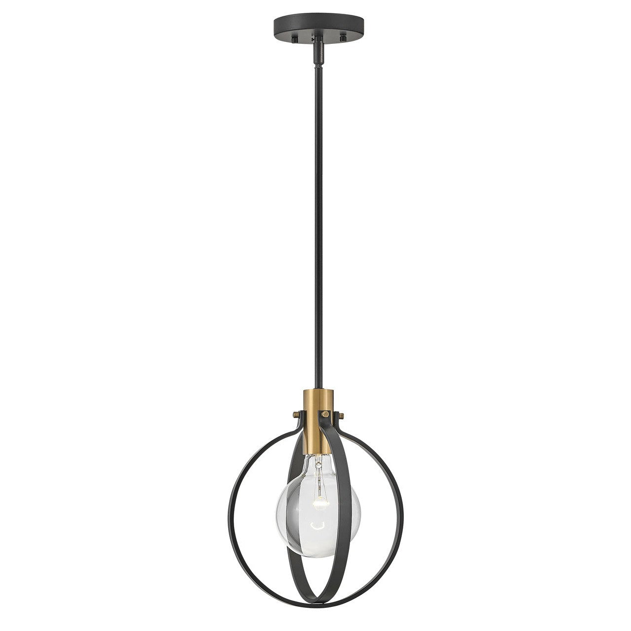 Lark - 83037BK - LED Pendant - Cirque - Black