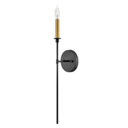 Lark - 83070BK - LED Wall Sconce - Hux - Black