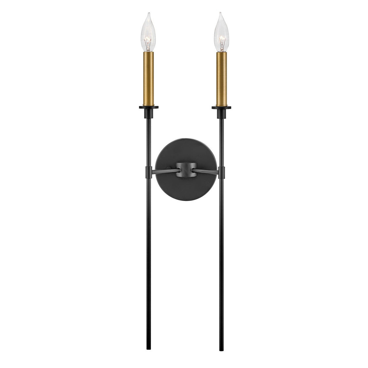 Lark - 83072BK - LED Wall Sconce - Hux - Black