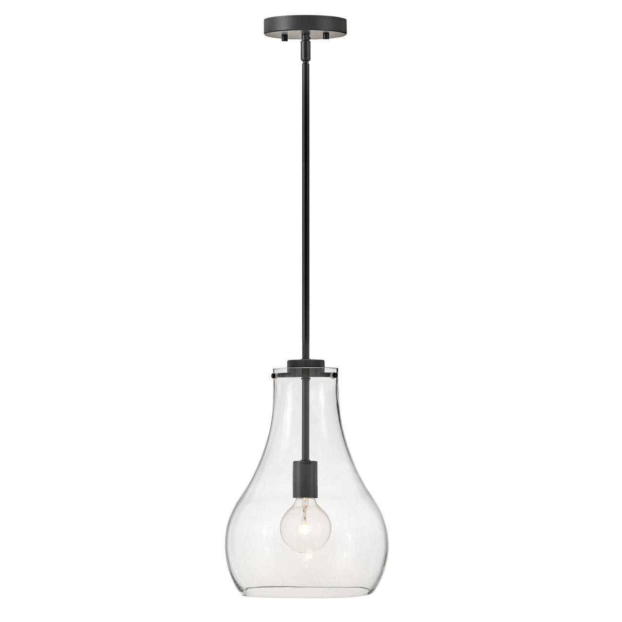 Lark - 83117BK - LED Pendant - Frankie - Black