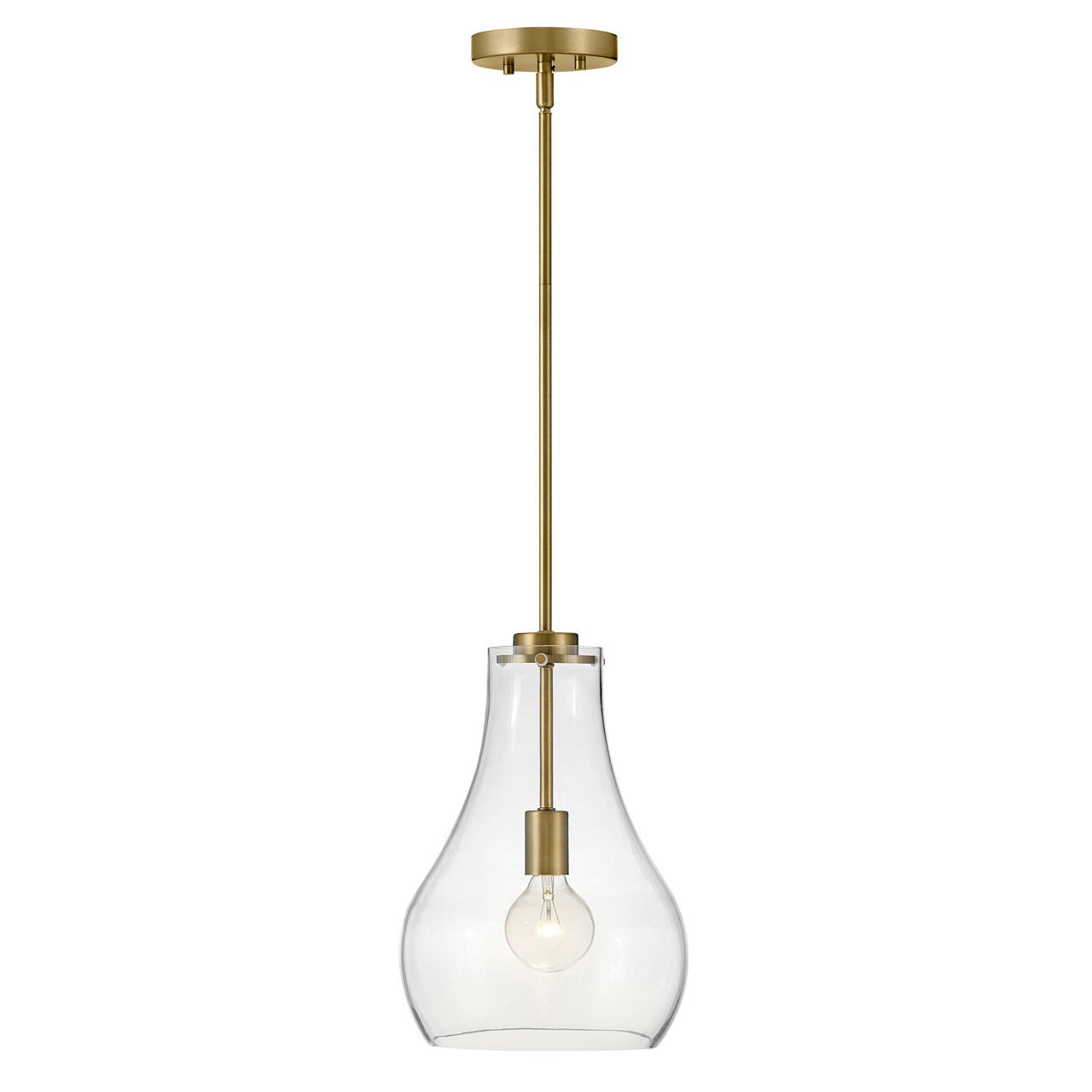 Lark - 83117LCB - LED Pendant - Frankie - Lacquered Brass