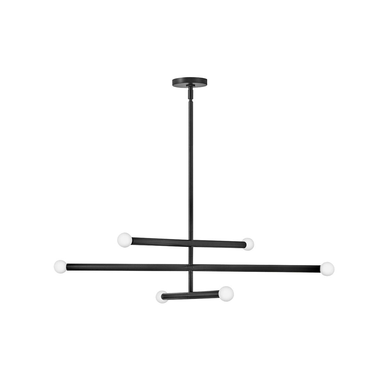 Lark - 83195BK - LED Chandelier - Millie - Black