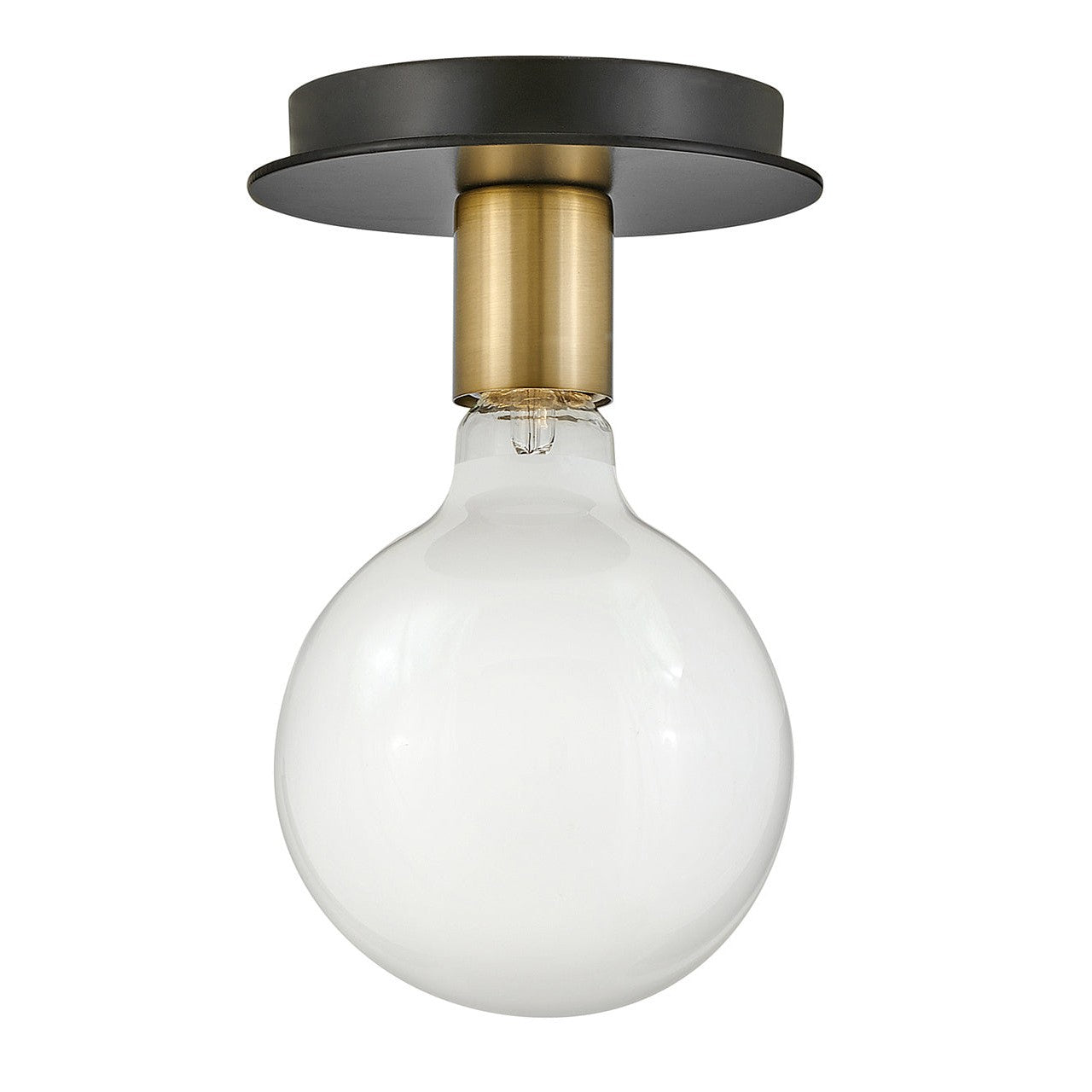 Lark - 83201LCB - LED Flush Mount - Bobbie - Lacquered Brass