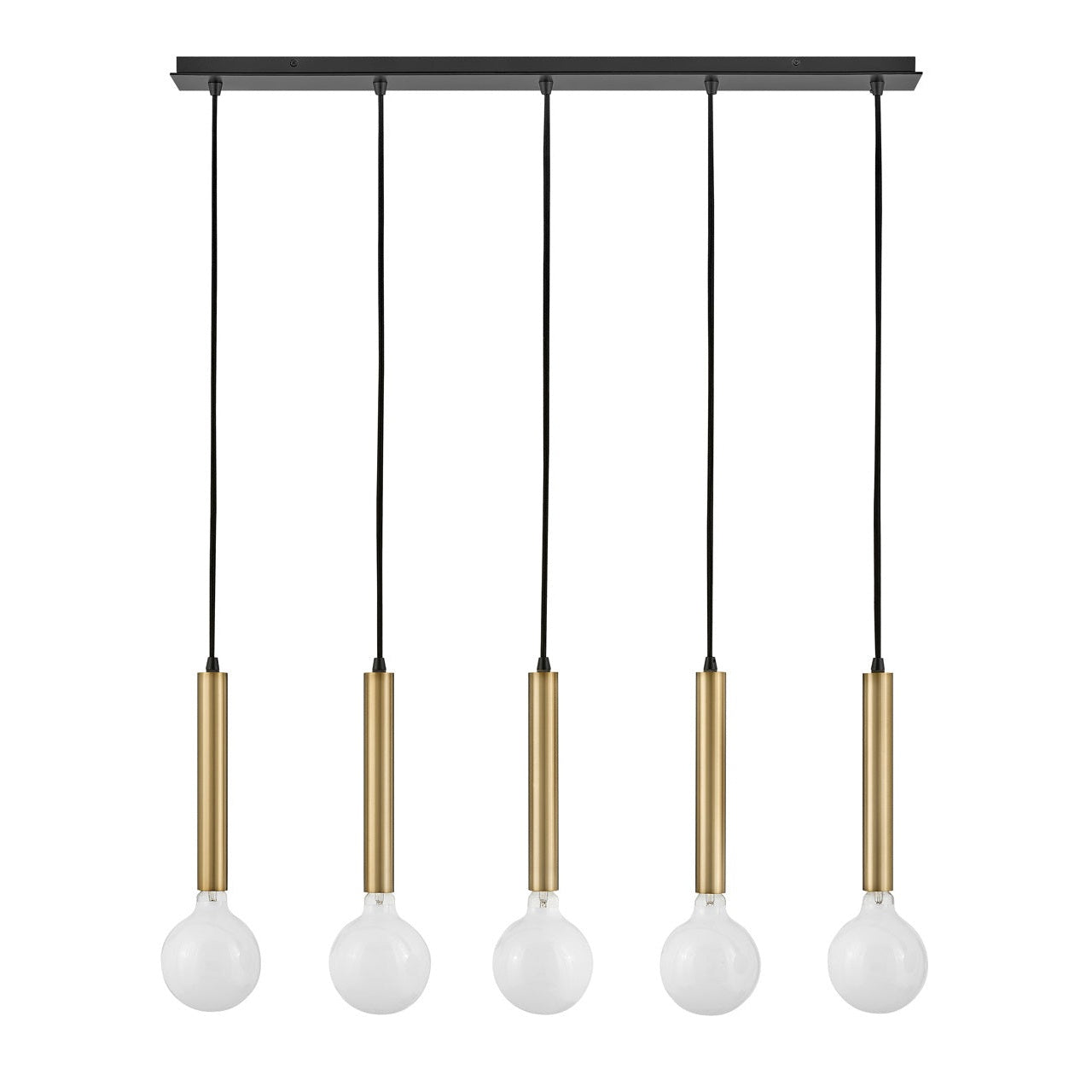 Lark - 83206LCB - LED Linear Chandelier - Bobbie - Lacquered Brass