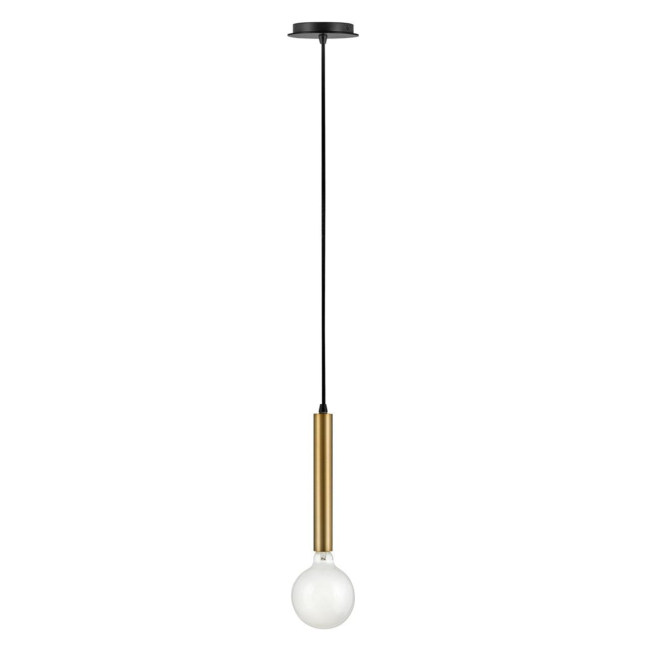 Lark - 83207LCB - LED Pendant - Bobbie - Lacquered Brass