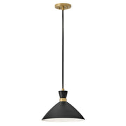 Lark - 83257BK-HB - LED Pendant - Simon - Black