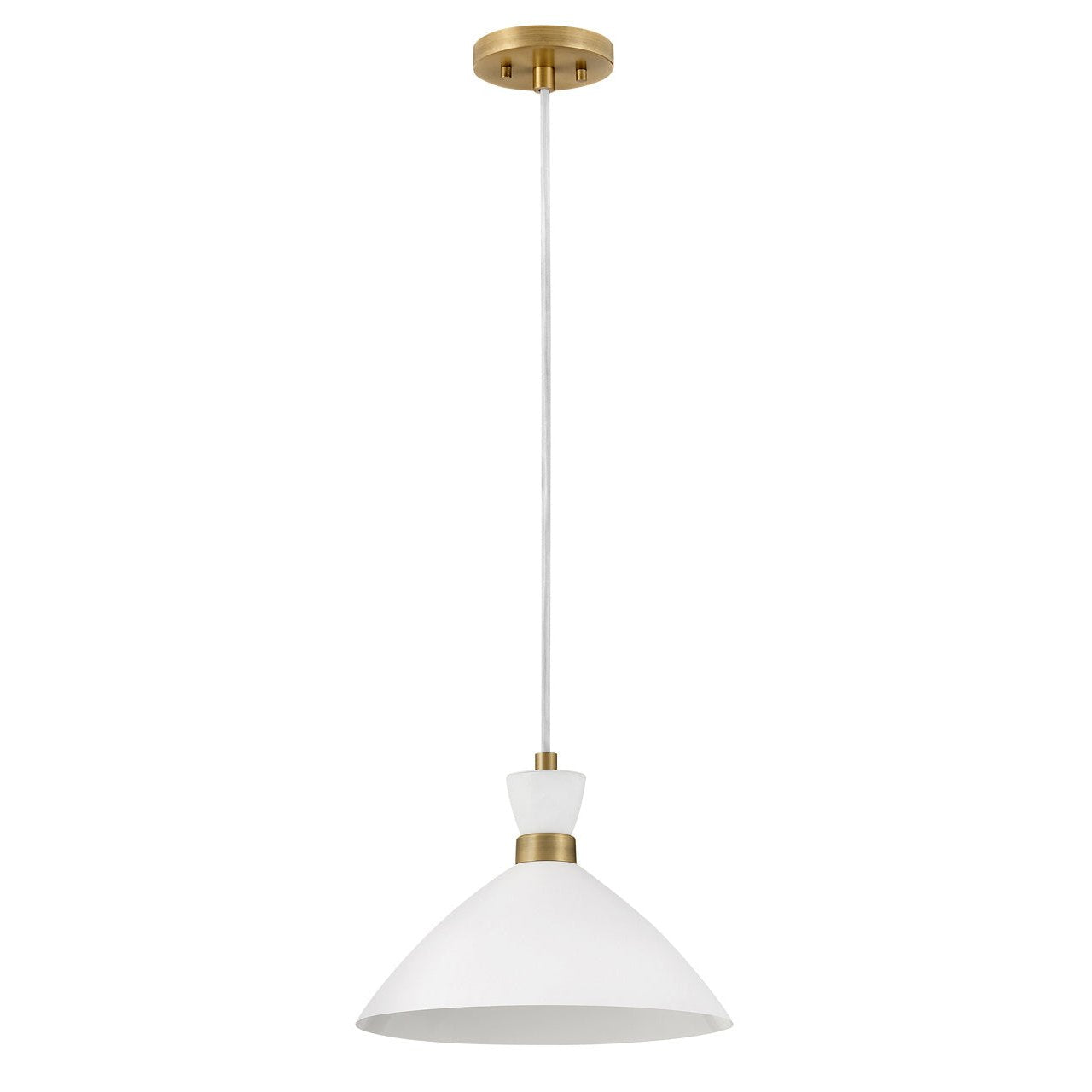 Lark - 83257MW-HB - LED Pendant - Simon - Matte White