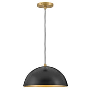 Lark - 83307BK - LED Pendant - Lou - Black