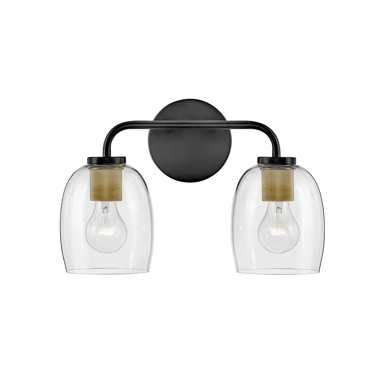 Lark - 85012BK - LED Vanity - Percy - Black