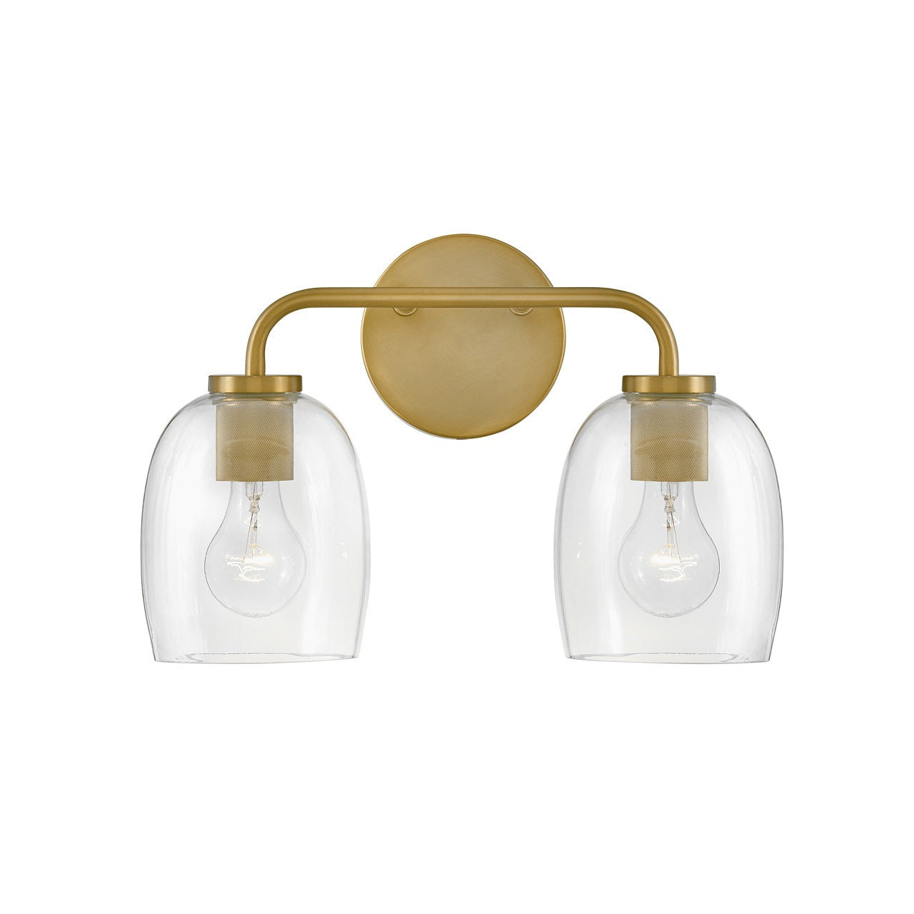 Lark - 85012LCB - LED Vanity - Percy - Lacquered Brass