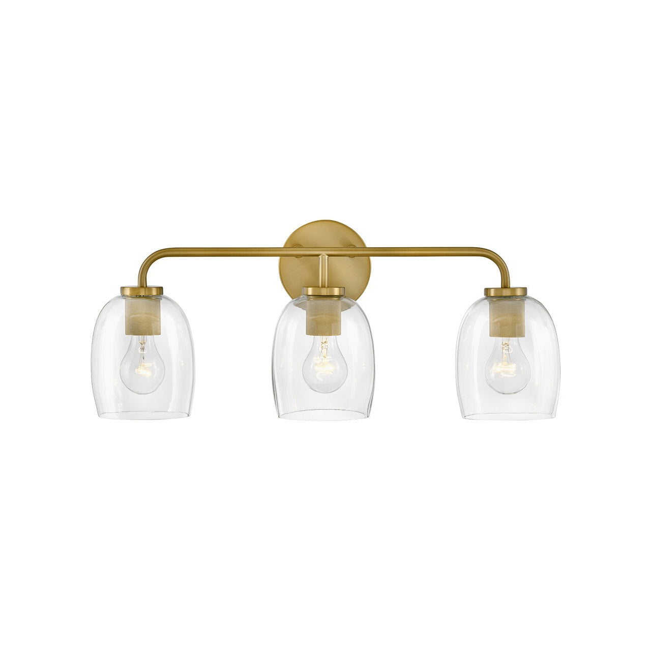 Lark - 85013LCB - LED Vanity - Percy - Lacquered Brass