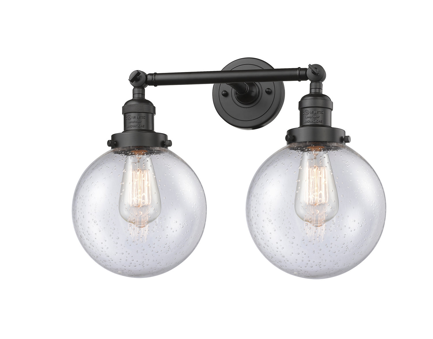 Innovations - 208-OB-G204-8 - Two Light Bath Vanity - Franklin Restoration - Oil Rubbed Bronze