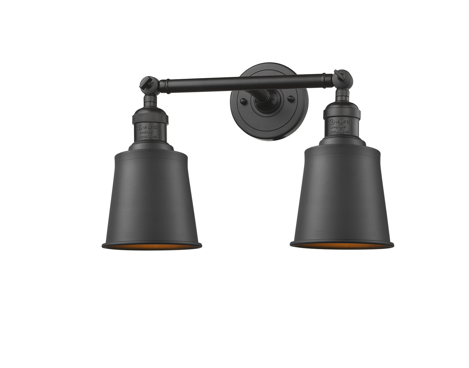 Innovations - 208-OB-M9-OB - Two Light Bath Vanity - Franklin Restoration - Oil Rubbed Bronze