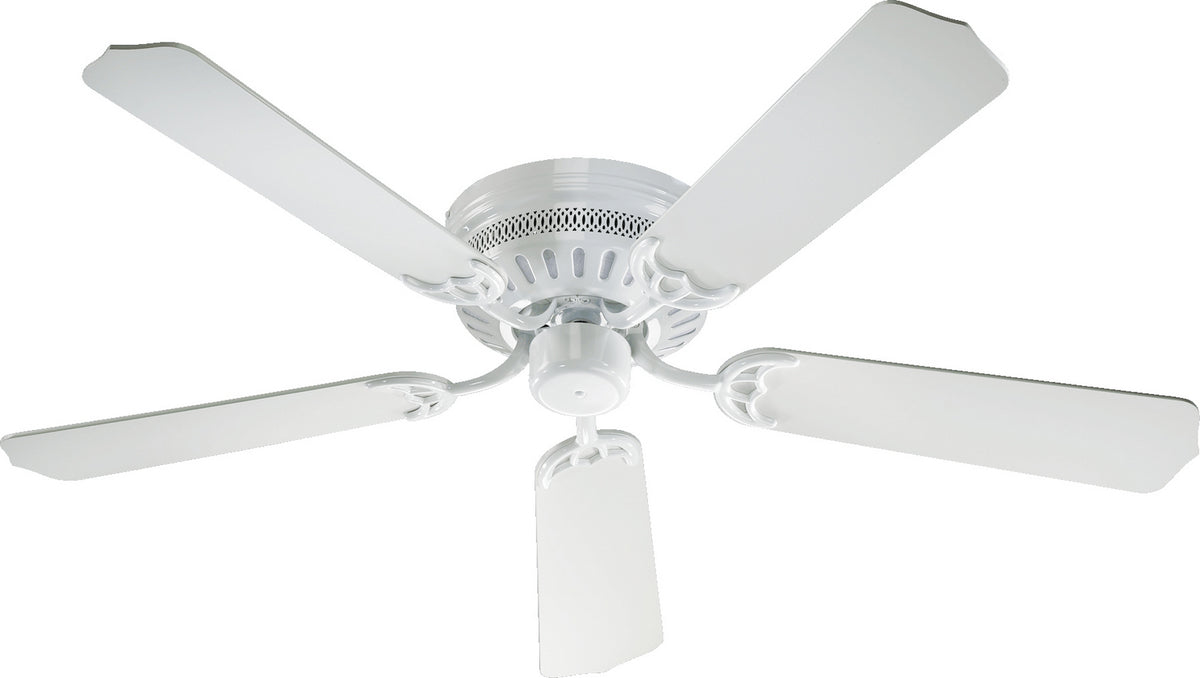 Quorum - 11525-6 - 52" Ceiling Fan - Custom Hugger - White