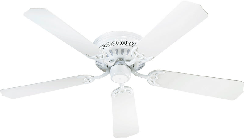 Quorum - 11425-6 - 42" Ceiling Fan - Custom Hugger - White