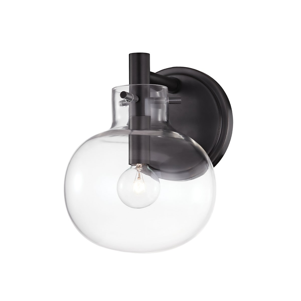 Hudson Valley - 3900-BBR - One Light Wall Sconce - Hempstead - Black Brass