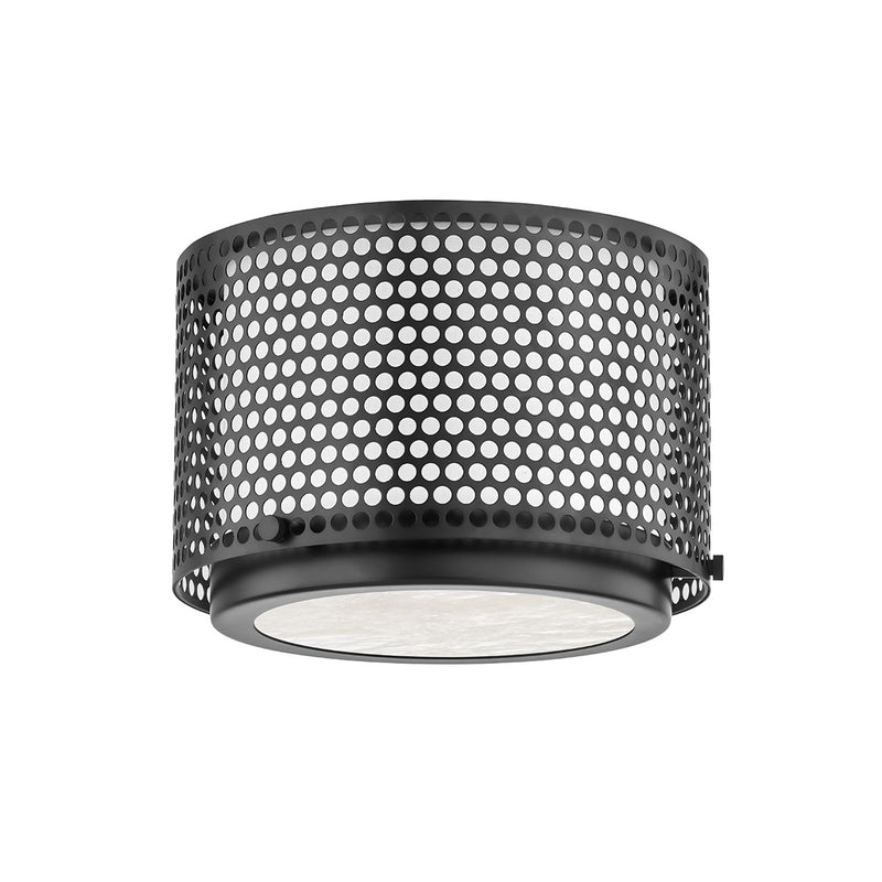 Hudson Valley - 5910-BBR - One Light Flush Mount - Oracle - Black Brass
